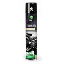 GRASS Полироль-очиститель пластика "Dashboard Cleaner" ВАНИЛЬ (Аэрозоль 750 мл)