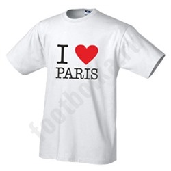 Футболка "I love Paris"