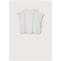 Camiseta algodón bordado -  Niña | MANGO OUTLET España