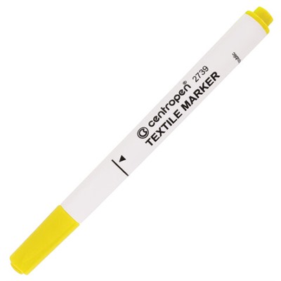 Маркеры для ткани 6 ЦВЕТОВ CENTROPEN "Textile Marker", круглый наконечник, 1,8 мм, 2739/6, 5 2739 0610