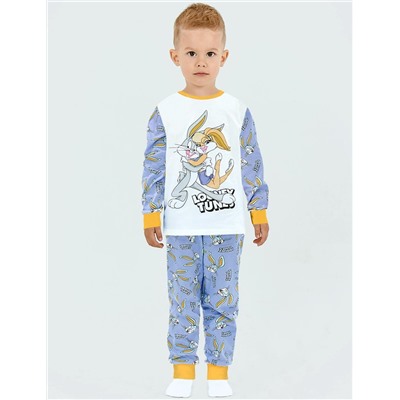 Пижама детская KETMIN HOME LOONEY TUNES цв.Голубой/Молочный