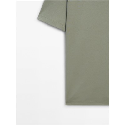 Camiseta manga corta algodón mercerizado