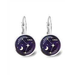 SEAP-0318 Серьги Знаки Зодиака - Весы