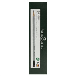 Карандаш ч/г Faber-Castell "Grip 2001" HB, с ластиком, трехгранный, заточен.