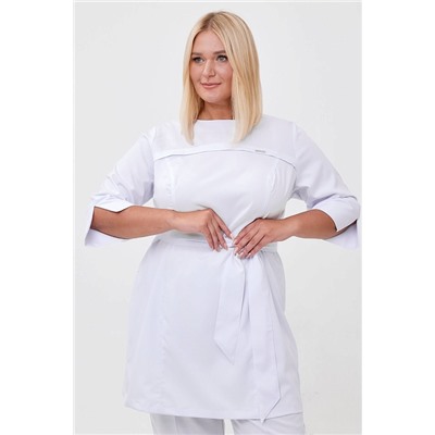 Блуза медицинская женская 3-79-21-3 / Kiara 0 Blanc de blanc
