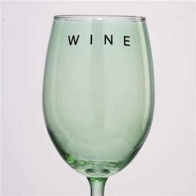 Бокал для вина Wine, 360 мл, зеленый