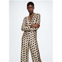Mono estampado geométrico -  Mujer | MANGO OUTLET España
