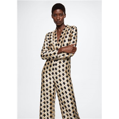Mono estampado geométrico -  Mujer | MANGO OUTLET España