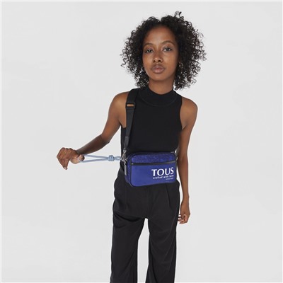 Bolso bandolera Kaos Mini Evolution Ny - morado