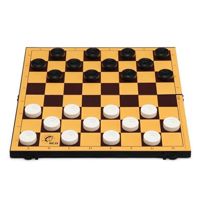 Шашки, настольная игра "Северные", с доской 30 х30 см