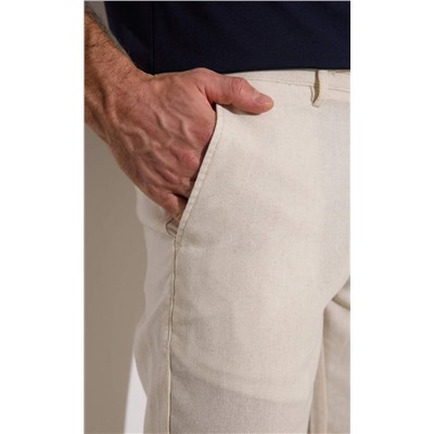 Брюки лен F111-0855 natural linen