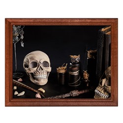 POSG-0085 Постер в рамке 23x17см Черепа