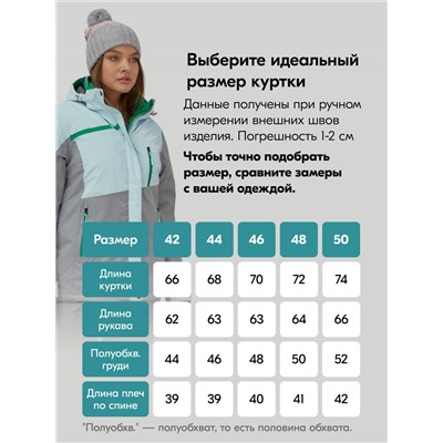 Горнолыжный костюм женский зимний голубого цвета 0709_1Gl