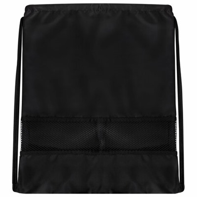 Мешок для обуви BRAUBERG БОЛЬШОЙ, с ручкой, карман на молнии, сетка, 49х41 см, "Checkered", 272404