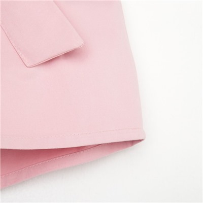 Шорты для девочки с поясом KAFTAN, размер 32 (110-116), цвет пудра