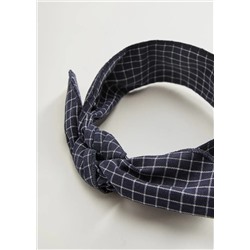 Diadema estampada lazo -  Niña | MANGO OUTLET España