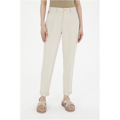 Женщина Open Khaki Kanvas Pants Stars