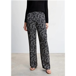Pantalón palazzo floral