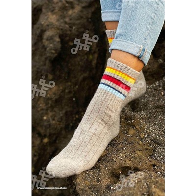 Носки из 100% монгольской шерсти         (арт. 01190)
