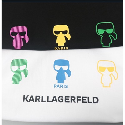 Хлопковая футболка с короткими рукавами KARL LAGERFEL*D ОРИГИНАЛ!