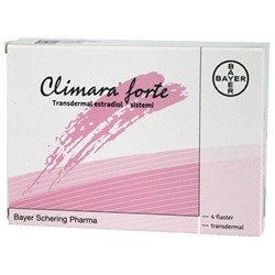 CLIMARA FORTE 25 CM2 7.8 mg 4 flaster (Климара)