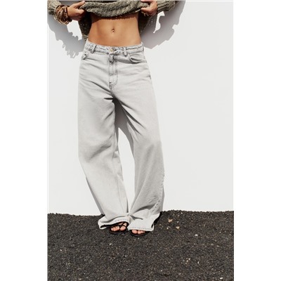 JEANS Z1975 WIDE LEG TIRO ALTO VUELTA BAJO