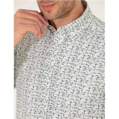 Haki Slim Fit рубашка с длинным рукавом