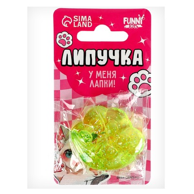 Липучка «Лапки», МИКС, на блистере