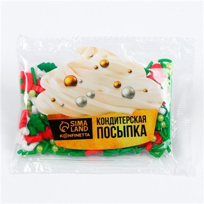 Кондитерская посыпка «Сказочный Новый год №8», 25 гр