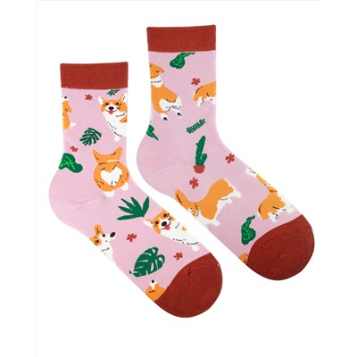 Носки р.35-40 "Cute Animals" Корги