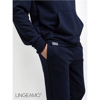 Мужской костюм из футера LINGEAMO темно-синий К-43 (88)