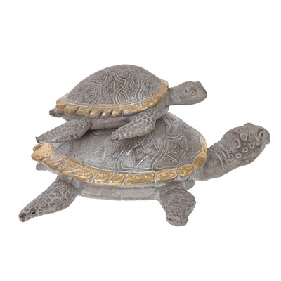 Фигурка декоративная "Черепахи", L19 W17 H9,5 см