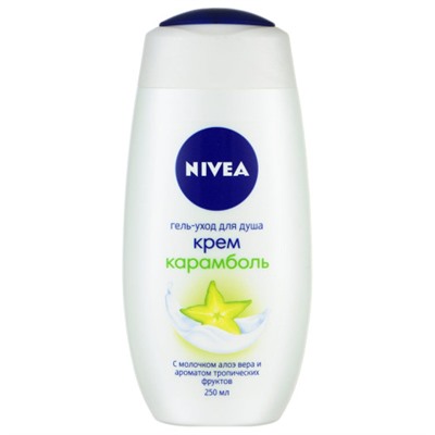 Гель-уход для душа Nivea крем Карамболь, 250 мл