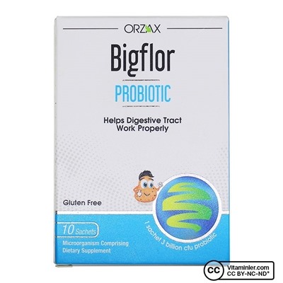 Orzax Bigflor Пробиотик и пребиотик 10 пакетиков