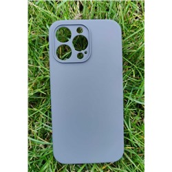 Чехол Silicone Cese на iPhone 12 Pro (Dark Grey) без логотипа