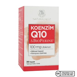 Коэнзим Q10 NaturalNest 100 мг 30 капсул