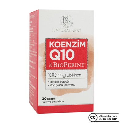 Коэнзим Q10 NaturalNest 100 мг 30 капсул