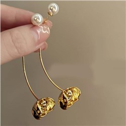Серьги длинные на гвоздиках арт. 13 2351 (id 270671)