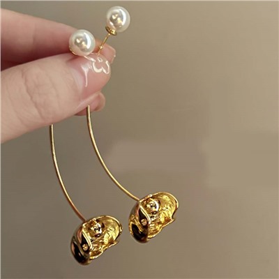 Серьги длинные на гвоздиках арт. 13 2351 (id 270671)