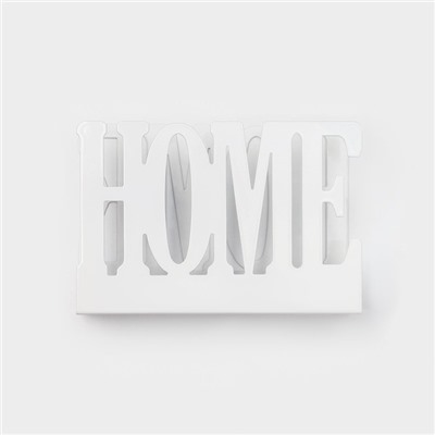 Салфетница Доляна Home,15×4×10 см, белая