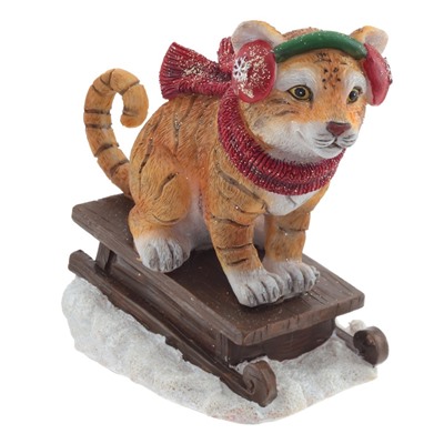 Фигурка декоративная "Тигр", L13,5 W7,5 H11,5 см