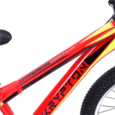 Велосипед 20" Krypton Hyperion ригид KH10R20HF огненный феррари
