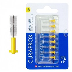 Сменные ёршики CURAPROX CPS 09 Prime Refill (0,9 мм), 8 шт