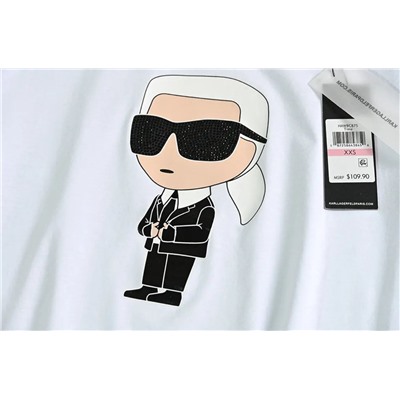 Хлопковая футболка KARL LAGERFEL*D ОРИГИНАЛ!