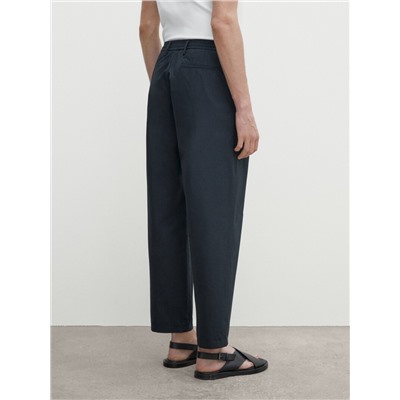 Pantalón popelín jogger fit