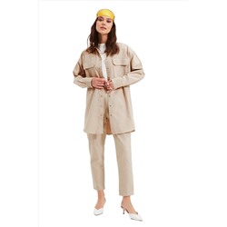 Крем-карман подробный CıtCıt Close Shirt Proom-Pantolone Woven Set TctaW22US0013