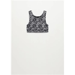 Top deportivo estampado -  Niña | MANGO OUTLET España