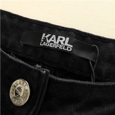 Kar*l Lagerfel*d женские джинсы с необработанными краями, текстура плотная, не тянутся.  Экспорт, цена на бирке 328 💵