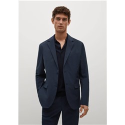 Americana slim fit seersucker stretch -  Hombre | MANGO OUTLET España
