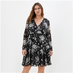 Платье женское MIST plus-size, р.50, черный
